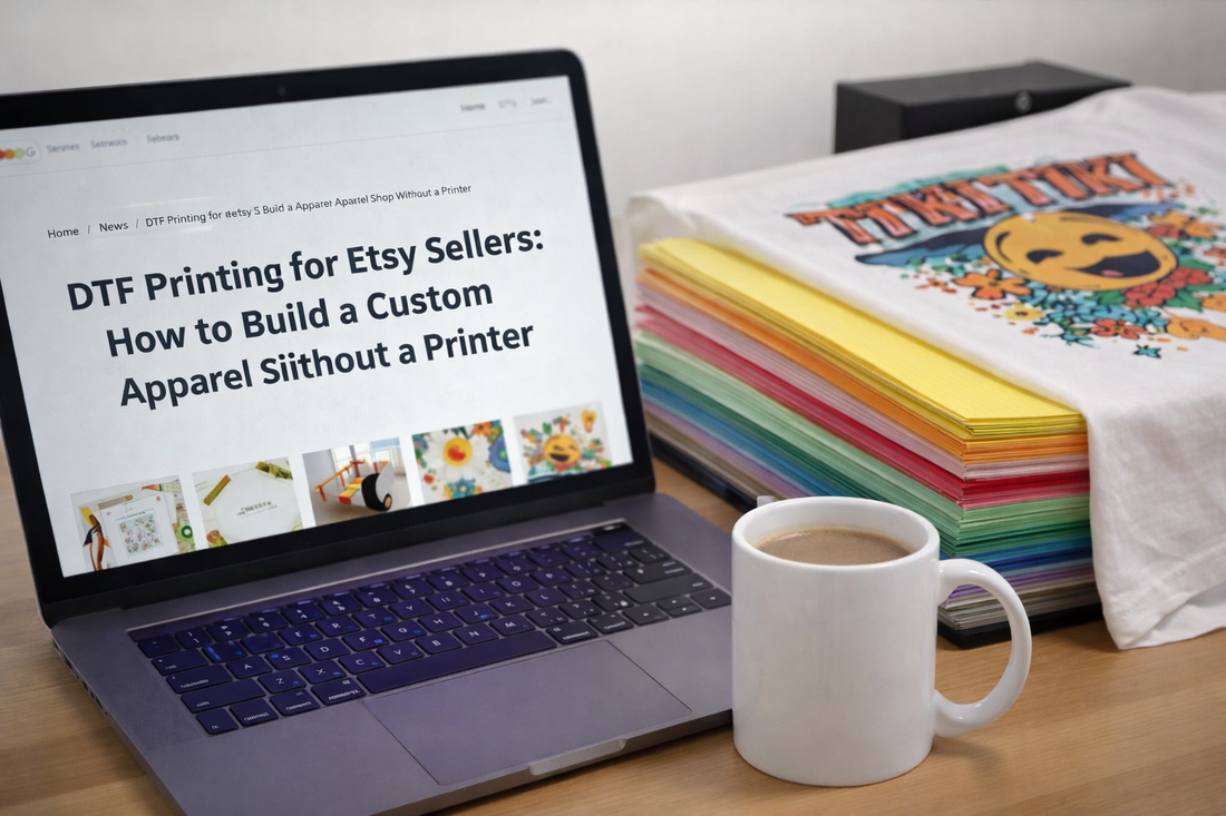 DTF Printing for Etsy Sellers: How to Build a Custom Apparel Shop Without a Printer