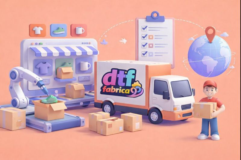 Let DTF Fabrica Handle Production and Shipping for You