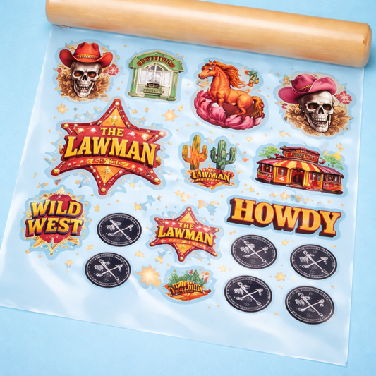 Upload UV Sticker Gang Sheet